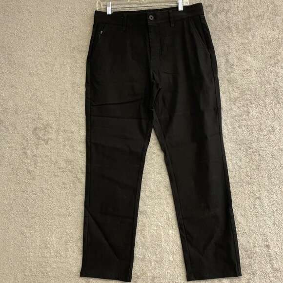 NEW Weatherproof Vintage Hybrid Tech Pants Men's 32x29 Black Regular Taper - Picture 3 of 8